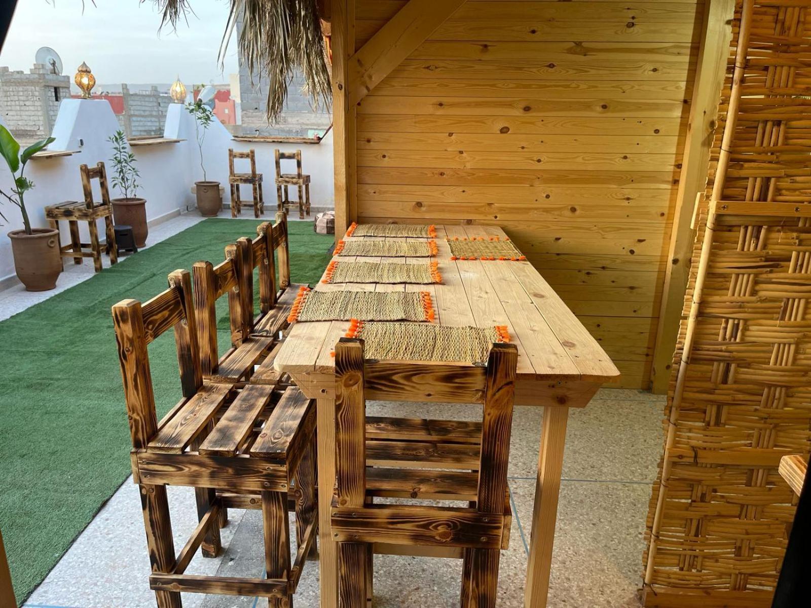 A Pousada Heaven Surf Camp Tamraght Exterior foto