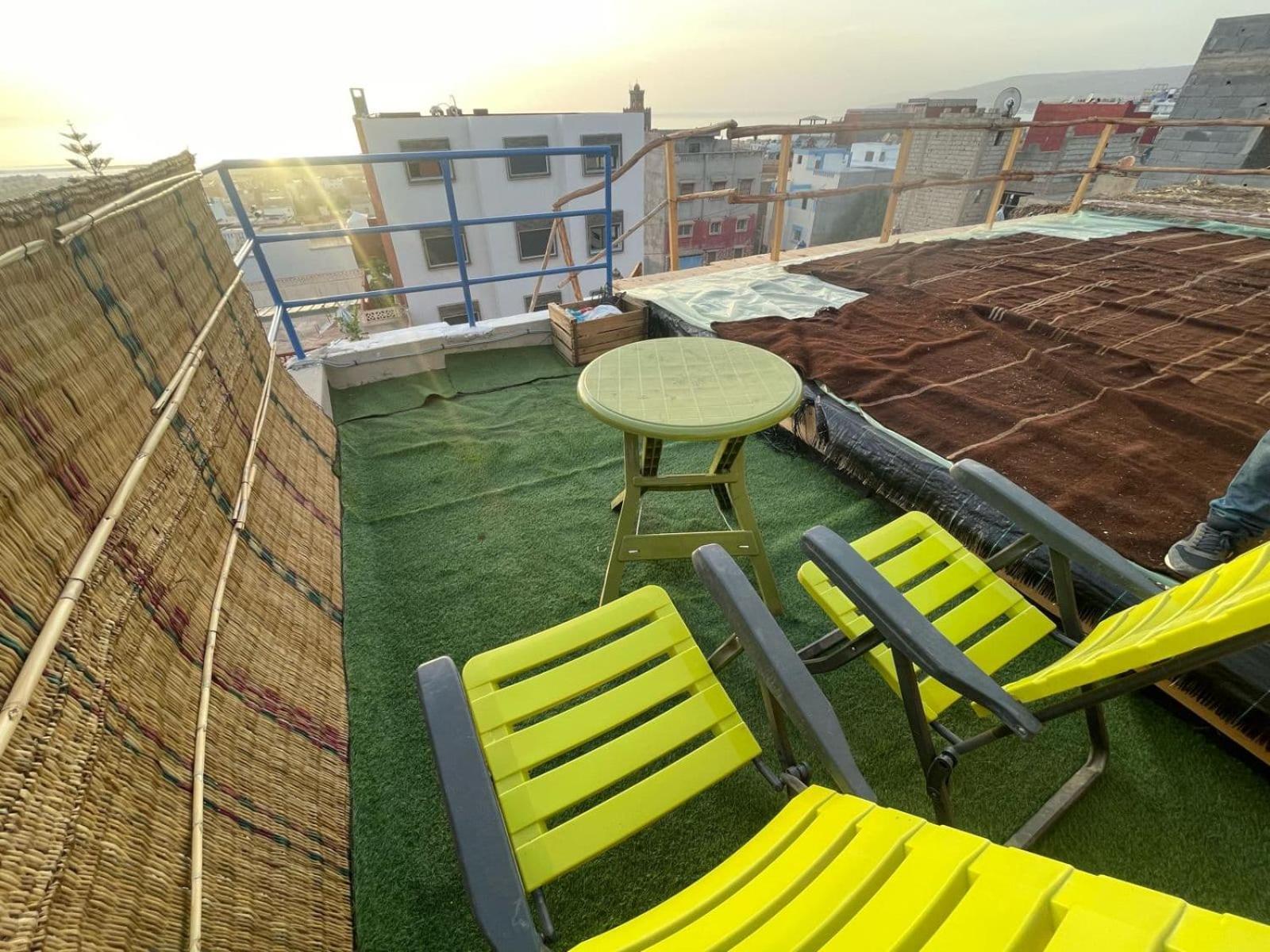 A Pousada Heaven Surf Camp Tamraght Exterior foto